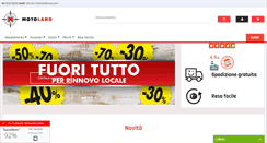 Desktop Screenshot of motolandferrara.com